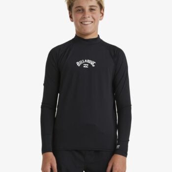 Billabong Boys 8-16 All Day Arch Long Sleeve Upf 50 Surf T-shirt Black. Billabong Rashvests in Boys Rashvests & Boys Wetsuits. Code: UBBWR03026