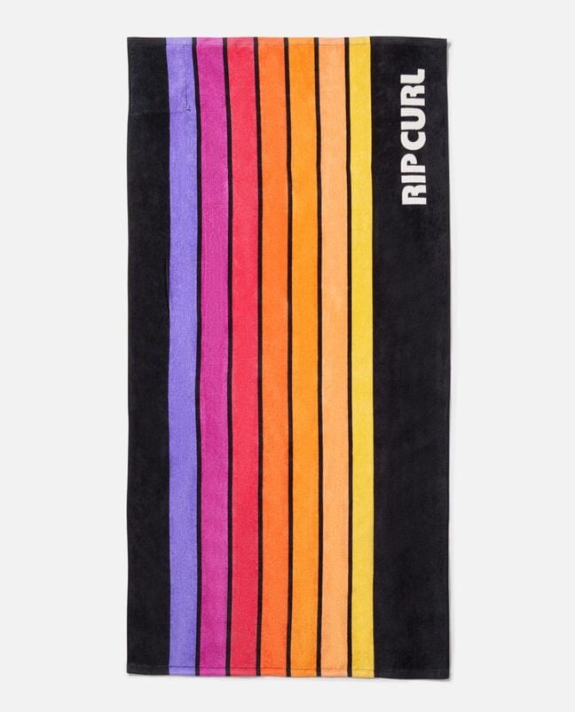 Rip Curl Sunstash Beach Towel Black. Rip Curl Towels in Mens Towels & Mens Accessories. Code: 013MTO