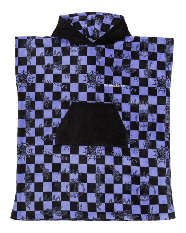 Quiksilver Hoody Towel Youth Amparo Blue. Quiksilver Towels - Hooded in Boys Towels - Hooded & Boys Accessories. Code: AQBAA03033