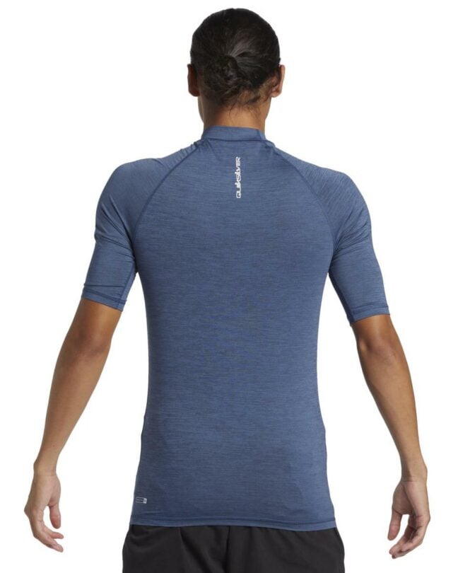 Quiksilver Everyday Upf50 Ss Vintage Indigo Heath. Quiksilver Rashvests in Mens Rashvests & Mens Wetsuits. Code: AQYWR03196