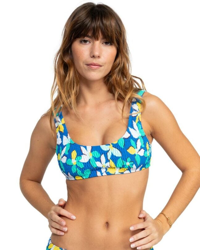 Roxy Sunny Days Floral Bralett Bright White Sunligh. Roxy Swimwear - Separates in Womens Swimwear - Separates & Womens Swimwear. Code: ERJX305398