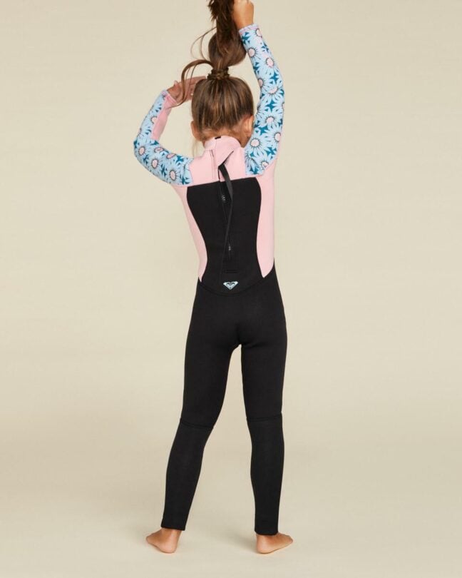 Roxy 3/2mm Prologue - Back Zip Wetsuit For Girls Crystal Teal Sol Flo. Roxy Steamers in Girls Steamers & Girls Wetsuits. Code: ERLW103010