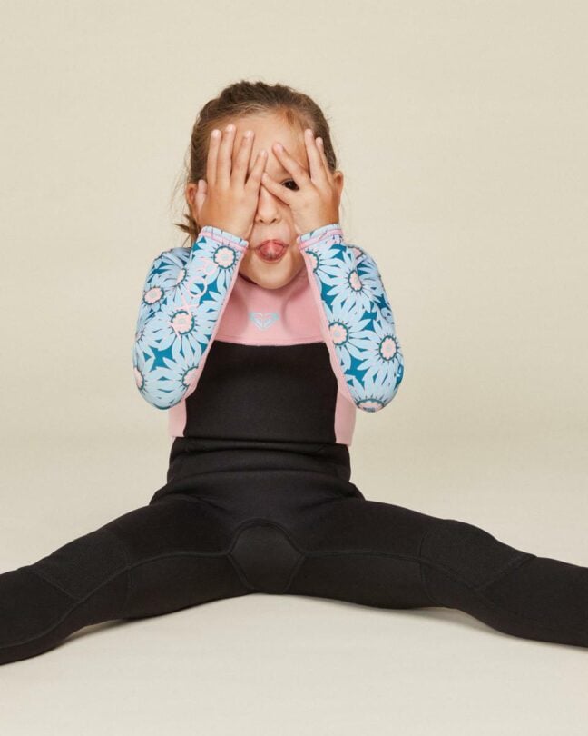 Roxy 3/2mm Prologue - Back Zip Wetsuit For Girls Crystal Teal Sol Flo. Roxy Steamers in Girls Steamers & Girls Wetsuits. Code: ERLW103010