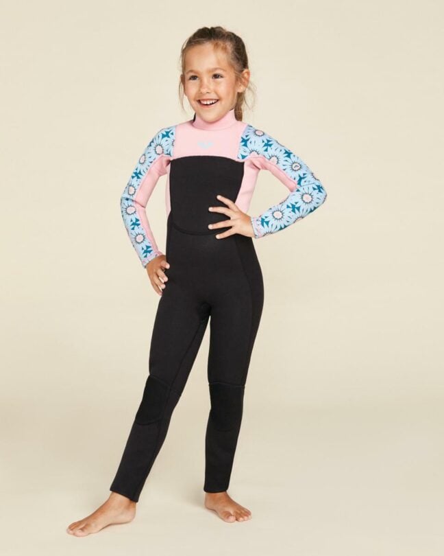 Roxy 3/2mm Prologue - Back Zip Wetsuit For Girls Crystal Teal Sol Flo. Roxy Steamers in Girls Steamers & Girls Wetsuits. Code: ERLW103010