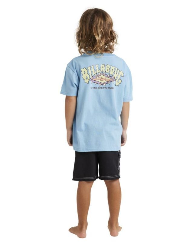 Billabong Groms Diamond Grit Blue Wash. Billabong Tees in Toddlers Tees & Toddlers T-shirts & Singlets. Code: UBTZT00183
