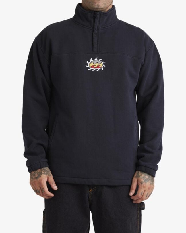 Billabong Otis King Pawn Half-zip Pullover Sweatshirt Black. Billabong Sweats in Mens Sweats & Mens Jackets, Jumpers & Knits. Code: UBYFT00296