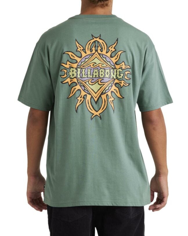 Billabong Sun Up Ss Hunter. Billabong Tees in Mens Tees & Mens T-shirts & Singlets. Code: UBYZT00662