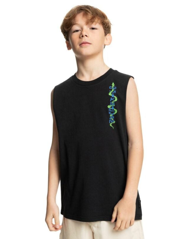 Quiksilver Snake Tales Musc Yth Black. Quiksilver Tees in Boys Tees & Boys T-shirts & Singlets. Code: UQBZT03450