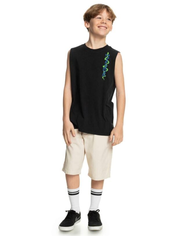 Quiksilver Snake Tales Musc Yth Black. Quiksilver Tees in Boys Tees & Boys T-shirts & Singlets. Code: UQBZT03450
