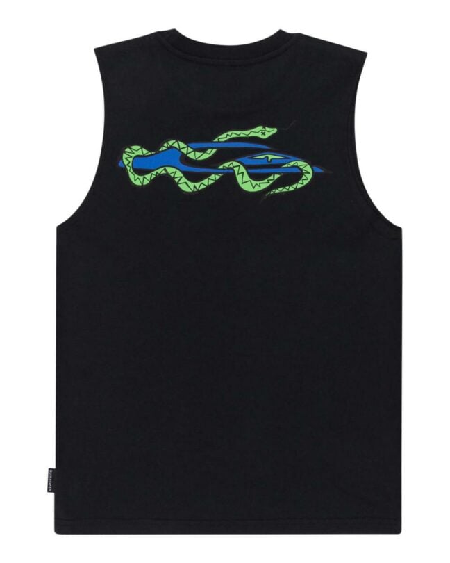 Quiksilver Snake Tales Musc Yth Black. Quiksilver Tees in Boys Tees & Boys T-shirts & Singlets. Code: UQBZT03450