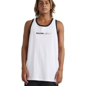 Quiksilver Quik International Tank White. Quiksilver Singlets & Tanks in Mens Singlets & Tanks & Mens T-shirts & Singlets. Code: UQYZT05502