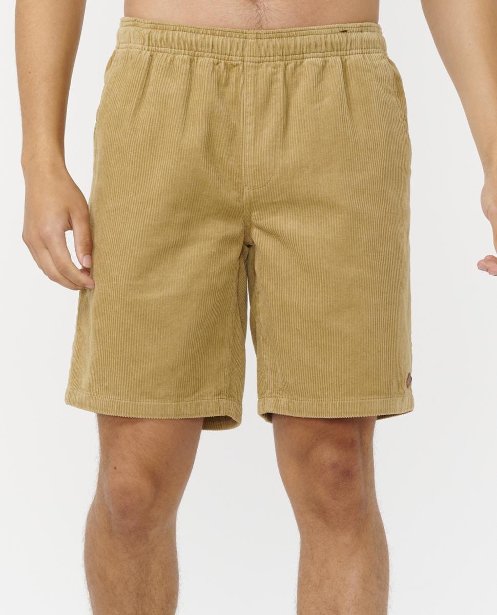 Rip Curl Classic Surf Cord Volley Dark Khaki. Rip Curl Walkshorts - Elastic Waist in Mens Walkshorts - Elastic Waist & Mens Shorts. Code: 026MWS