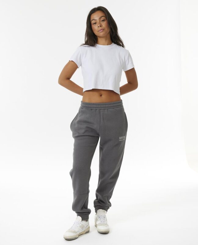 Rip Curl Surf Staple Trackpant Charcoal Grey. Rip Curl Track Pants in Womens Track Pants & Womens Pants & Jeans. Code: 047WPA