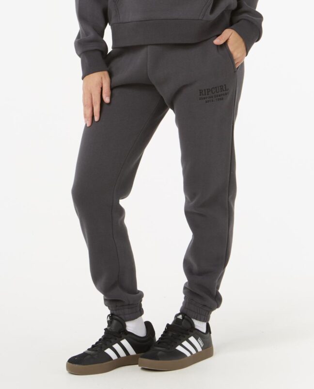 Rip Curl Surf Staple Trackpant Washed Black. Rip Curl Track Pants in Womens Track Pants & Womens Pants & Jeans. Code: 047WPA