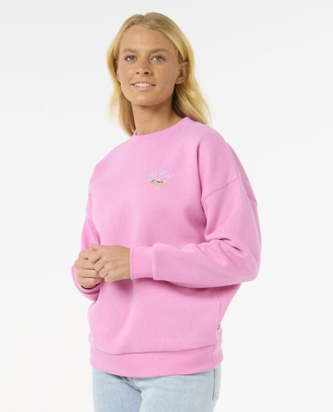 Rip Curl Hibiscus Diamond Heritage Pink. Rip Curl Sweats in Womens Sweats & Womens Jackets, Jumpers & Knits. Code: 083WFL