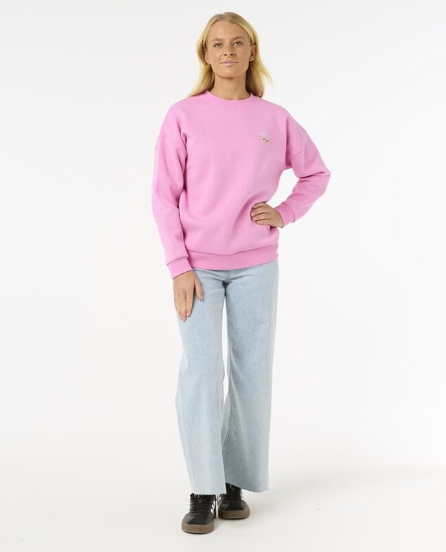 Rip Curl Hibiscus Diamond Heritage Pink. Rip Curl Sweats in Womens Sweats & Womens Jackets, Jumpers & Knits. Code: 083WFL