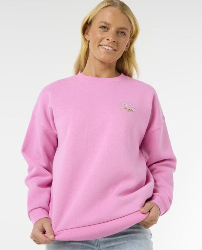 Rip Curl Hibiscus Diamond Heritage Pink. Rip Curl Sweats in Womens Sweats & Womens Jackets, Jumpers & Knits. Code: 083WFL