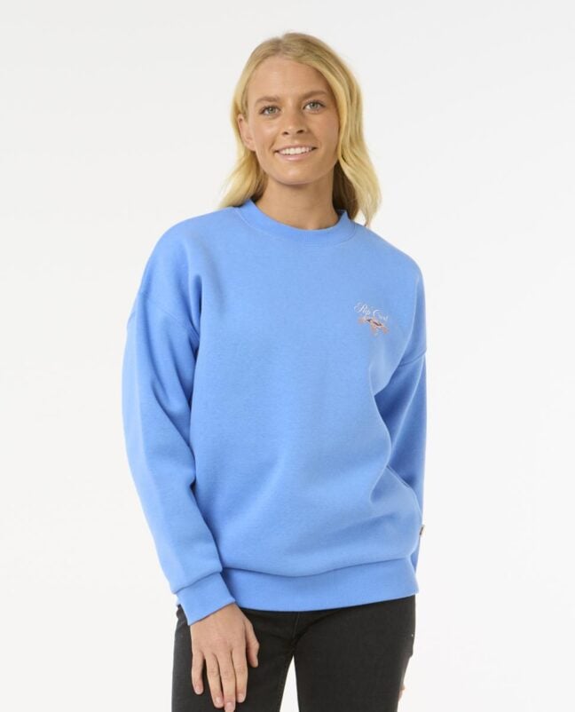 Rip Curl Hibiscus Diamond Heritage Blue. Rip Curl Sweats in Womens Sweats & Womens Jackets, Jumpers & Knits. Code: 083WFL