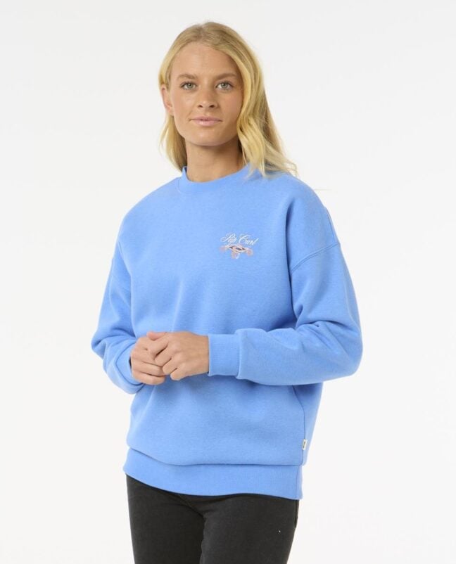 Rip Curl Hibiscus Diamond Heritage Blue. Rip Curl Sweats in Womens Sweats & Womens Jackets, Jumpers & Knits. Code: 083WFL