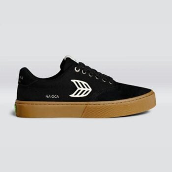 Cariuma Naioca Pro Suede Canvas Gum Black/ivory. Cariuma Shoes in Mens Shoes & Mens Footwear. Code: 511707
