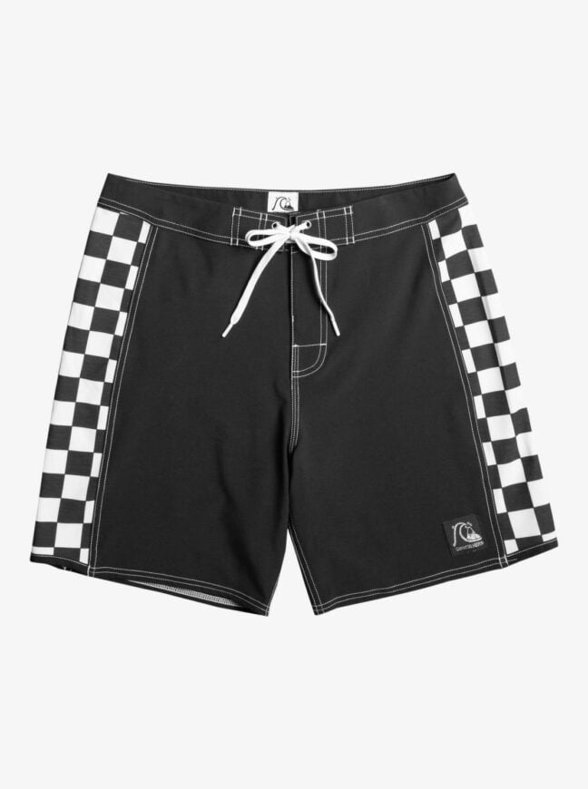 Quiksilver Mens Original Arch 18" Board Shorts Black. Quiksilver Boardshorts - Fitted Waist in Mens Boardshorts - Fitted Waist & Mens Shorts. Code: EQYBS04766