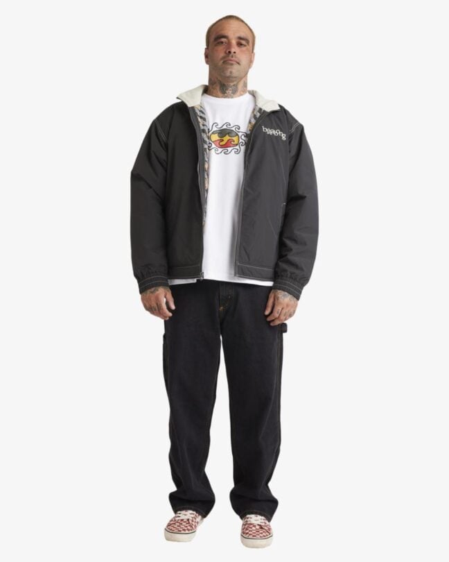 Billabong Otis Sunny Full Zip Jacket Off Black. Billabong Jackets in Mens Jackets & Mens Jackets, Jumpers & Knits. Code: UBYJK00122
