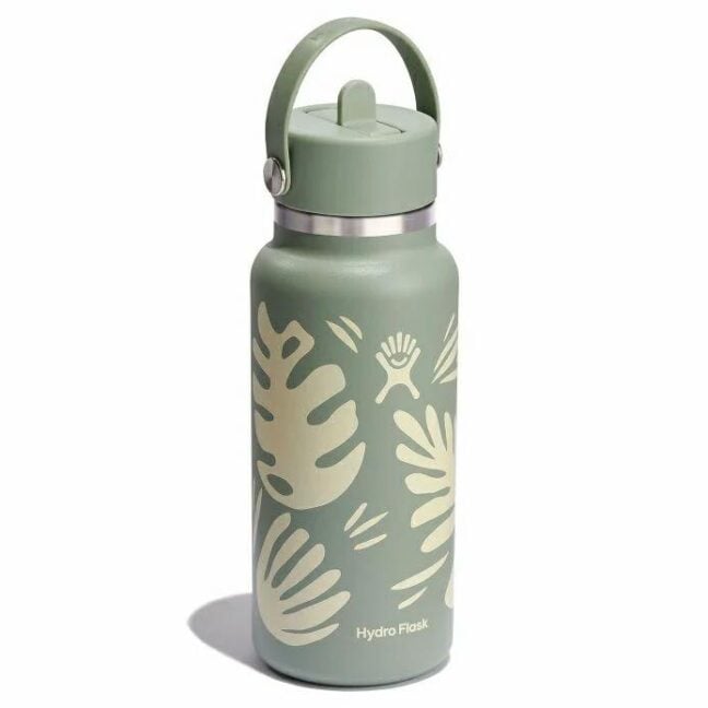 Hydro Flask 32oz Wide Straw Botanical Agave. Hydro Flask Drinkware in Generic Drinkware & Generic Accessories. Code: W32CFS