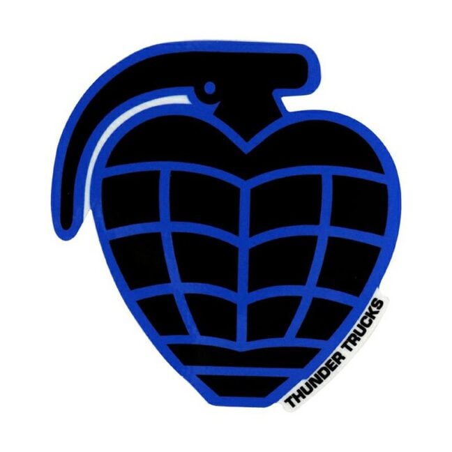 Thunder Trucks Thu Grenade Diecut Medium Dark Blue. Thunder Trucks Stickers in Generic Stickers & Generic Accessories. Code: 004001009
