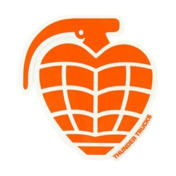 Thunder Trucks Thu Grenade Diecut Medium Orange. Thunder Trucks Stickers in Generic Stickers & Generic Accessories. Code: 004001009