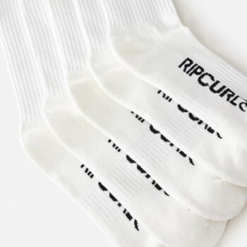 Rip Curl School Crew Sock - 5 Pack White. Rip Curl Socks, Underwear, Pyjamas in Mens Socks, Underwear, Pyjamas & Mens Footwear. Code: 00IMSO