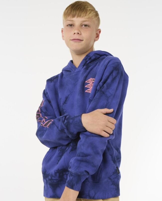 Rip Curl Raw Energy Tie Dye Hood - Wild Berry. Rip Curl Hoodies in Boys Hoodies & Boys Jackets, Jumpers & Knits. Code: 02HBFL