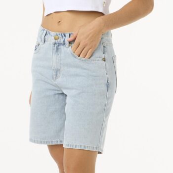 Rip Curl Aggie Relaxed Denim Short Vintage Blue. Rip Curl Walkshorts - Fitted Waist in Womens Walkshorts - Fitted Waist & Womens Shorts. Code: 03QWWS