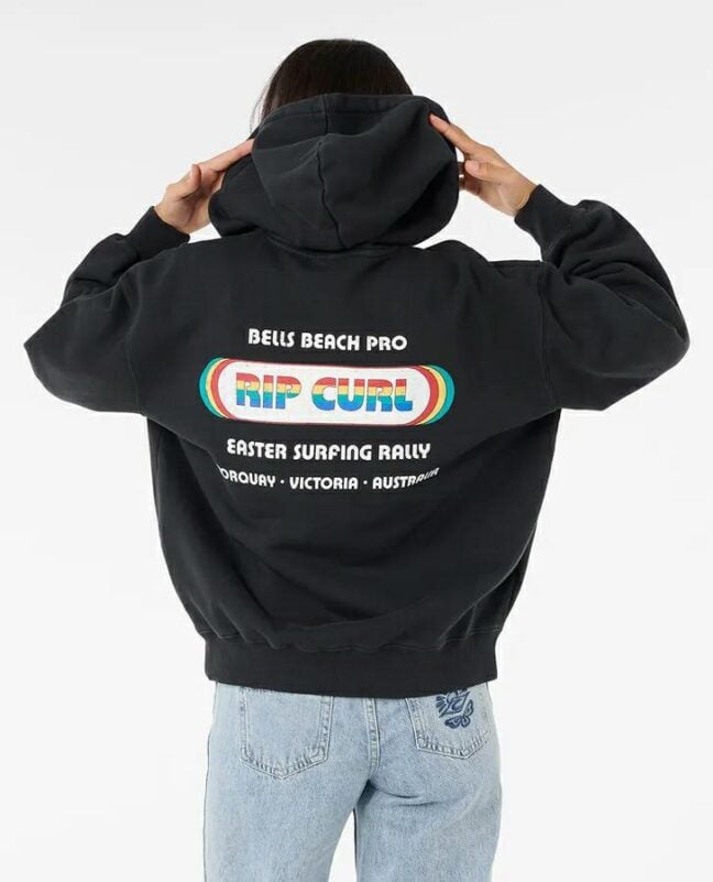 Rip Curl Bells Beach Pro Oversize Black. Rip Curl Hoodies in Womens Hoodies & Womens Jackets, Jumpers & Knits. Code: 0B0WFL