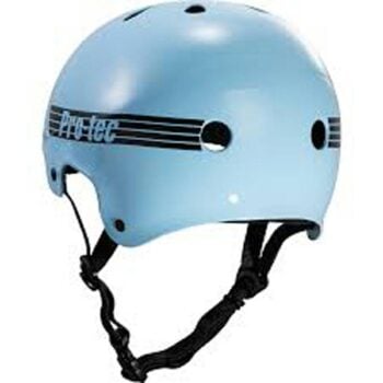 Protec Helmets Old School Helmet Cert Gloss Baby Blue. Protec Helmets Parts in Boardsports Parts & Boardsports Skate. Code: 1000116MGT