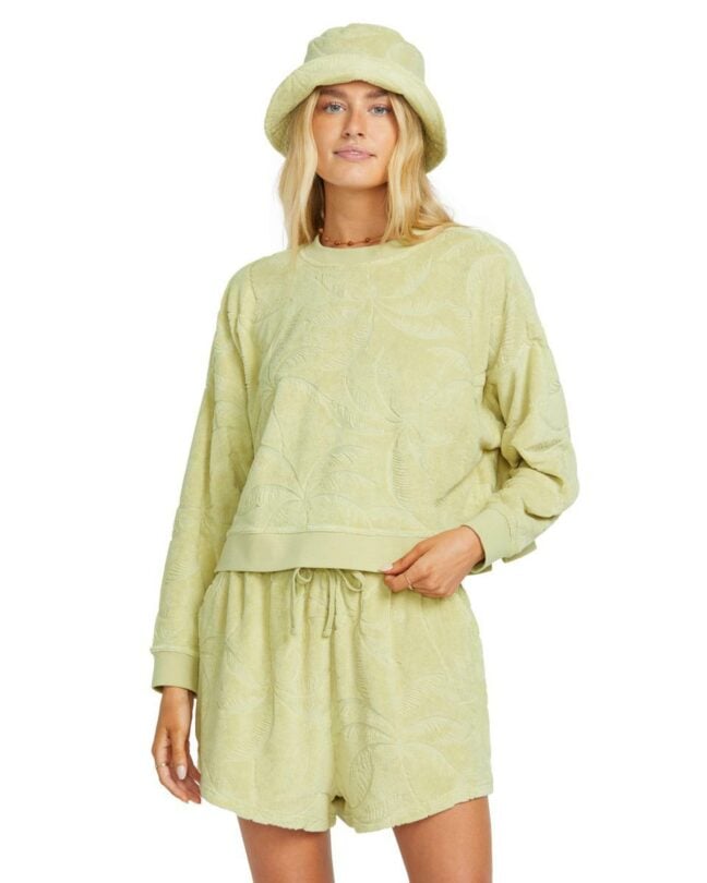 Billabong Sun Tempo Crew Flc Wasabi. Billabong Sweats in Womens Sweats & Womens Jackets, Jumpers & Knits. Code: 24B461501