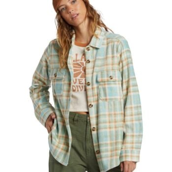 Billabong Forge Fleece Shirt Blue Haze. Billabong Sweats in Womens Sweats & Womens Jackets, Jumpers & Knits. Code: ABJFT00423