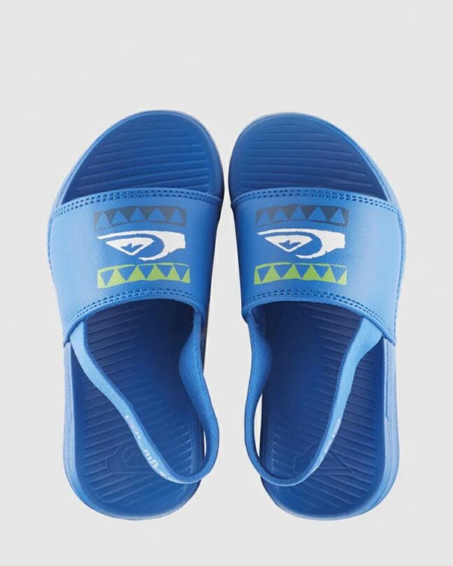 Quiksilver Boys Bright Coast Strap Sliders Blue 4. Quiksilver Sandals in Boys Sandals & Boys Footwear. Code: AQBL100543