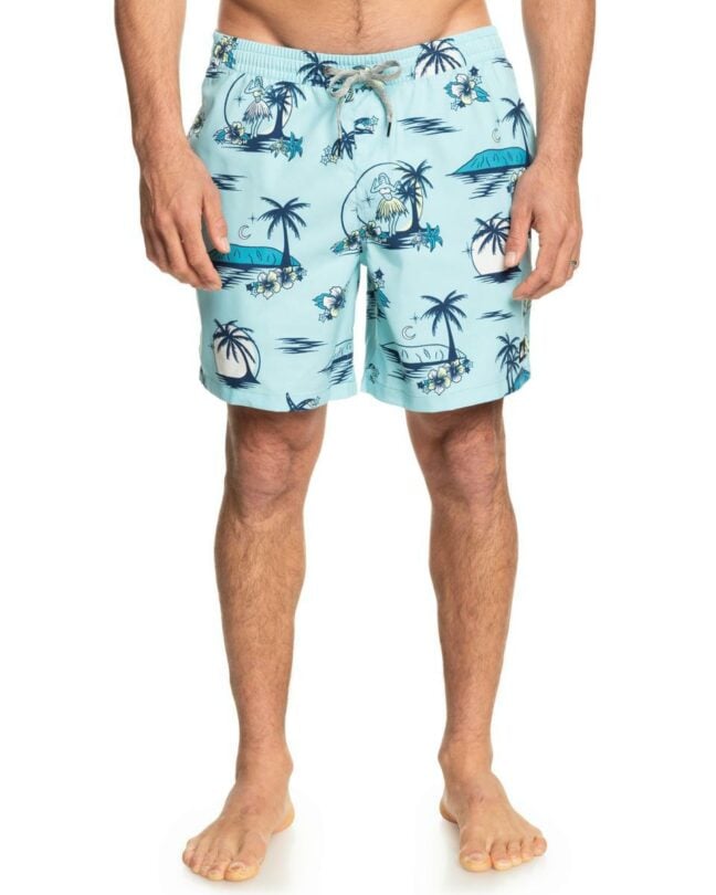Quiksilver Everyday Mix Volley 17" Island Paradise. Quiksilver Boardshorts - Elastic Waist in Mens Boardshorts - Elastic Waist & Mens Shorts. Code: AQYJV03188
