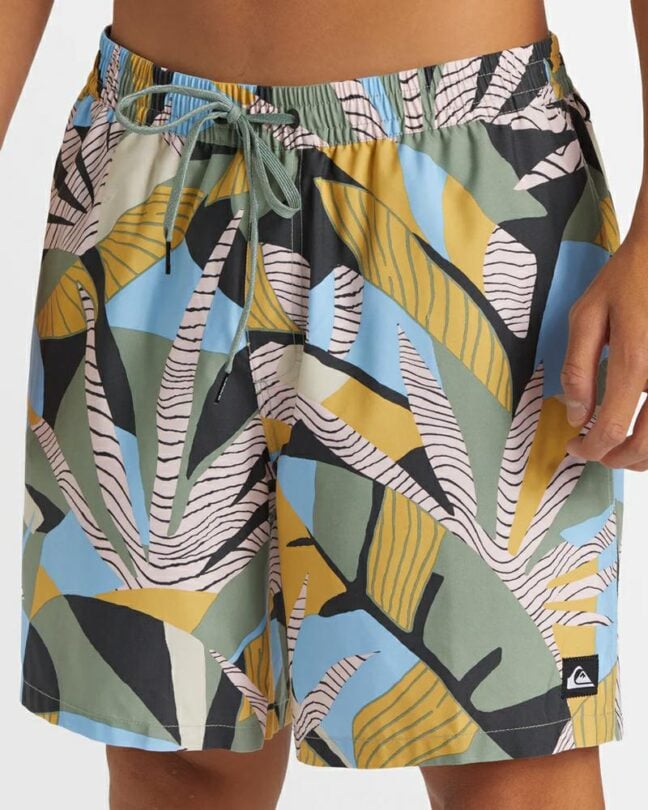 Quiksilver Everyday Mix Volley 17" Sea Spray. Quiksilver Boardshorts - Elastic Waist in Mens Boardshorts - Elastic Waist & Mens Shorts. Code: AQYJV03188
