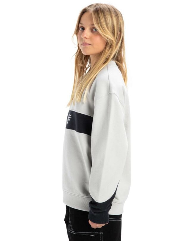 Quiksilver Mercury Devil - Pullover Sweatshirt For Boys 8 - 16 Lunar Rock. Quiksilver Sweats in Boys Sweats & Boys Jackets, Jumpers & Knits. Code: EQBFT03936