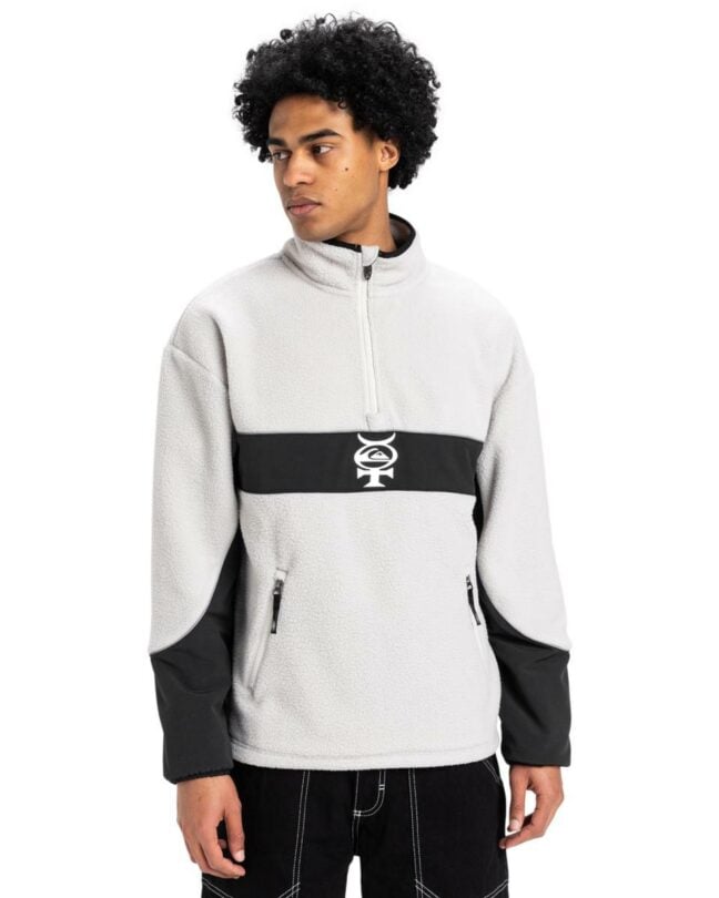Quiksilver Mercury Sherpa Lunar Rock. Quiksilver Sweats in Mens Sweats & Mens Jackets, Jumpers & Knits. Code: EQYFT05074