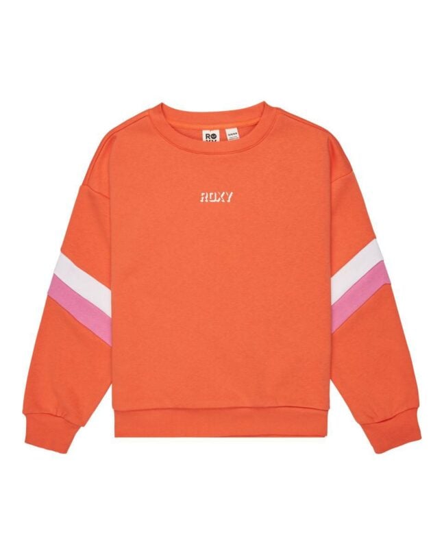Roxy Active Teenager - Crew Neck Sweatshirt For Girls 4 - 16 Emberglow. Roxy Sweats in Girls Sweats & Girls Jackets, Jumpers & Knits. Code: ERGFT03997
