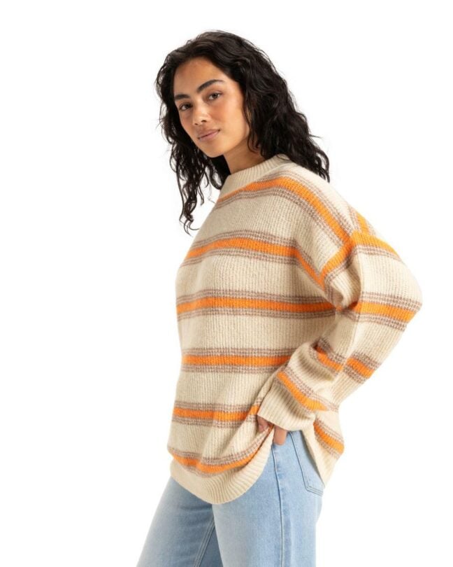 Roxy Little Dume Stripe Parchment Lucie Stri. Roxy Sweats in Womens Sweats & Womens Jackets, Jumpers & Knits. Code: ERJSW03664
