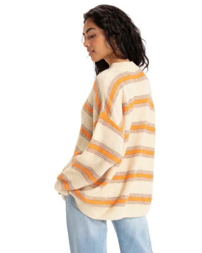 Roxy Little Dume Stripe Parchment Lucie Stri. Roxy Sweats in Womens Sweats & Womens Jackets, Jumpers & Knits. Code: ERJSW03664