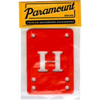 Paramount Paramount Riser Pads Red. Paramount Parts in Boardsports Parts & Boardsports Skate. Code: PMRP