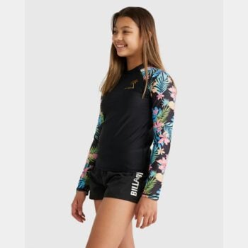 Billabong In Da Jungle Ls Sunshirt Black. Billabong Rashvests in Girls Rashvests & Girls Wetsuits. Code: UBGWR03022