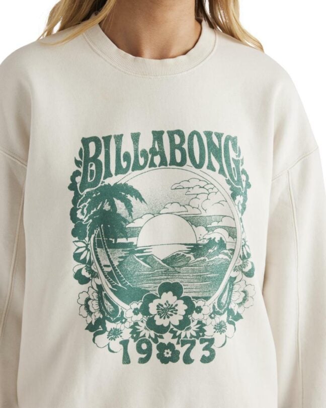 Billabong Sweet Life Kendall Crew Salt Crystal. Billabong Sweats in Womens Sweats & Womens Jackets, Jumpers & Knits. Code: UBJFT00300