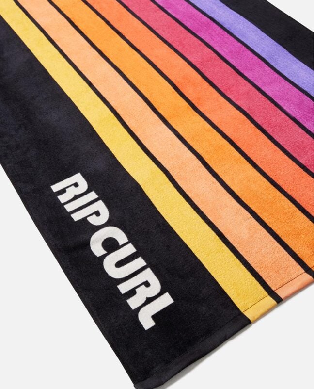 Rip Curl Sunstash Beach Towel Black. Rip Curl Towels in Mens Towels & Mens Accessories. Code: 013MTO