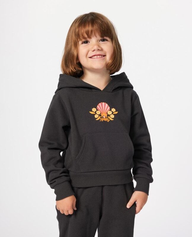 Rip Curl Rainbow Tropics Hoodie - Washed Black. Rip Curl Hoodies in Toddler Girls Hoodies & Toddler Girls Jackets, Jumpers & Knits. Code: 02JJFL