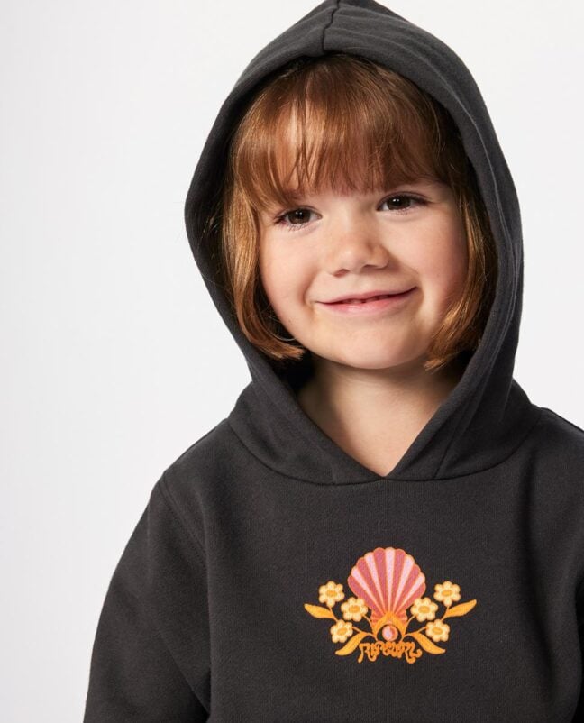 Rip Curl Rainbow Tropics Hoodie - Washed Black. Rip Curl Hoodies in Toddler Girls Hoodies & Toddler Girls Jackets, Jumpers & Knits. Code: 02JJFL